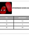 Red Spiderman Shoes For Boys