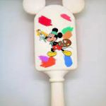 Disney 3D Mickey Mouse Hair Brush White