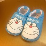Doraemon canvas shoes kids summer thin style